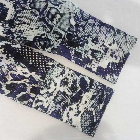 Etoile Du Monde Paris Snakeskin Design Top - Women's Euro Size Med (U.S. Small) - Picture 7 of 9